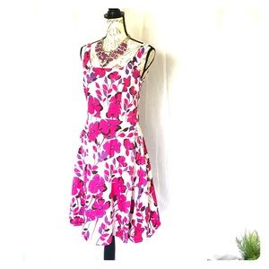 Fun floral print summer dress!